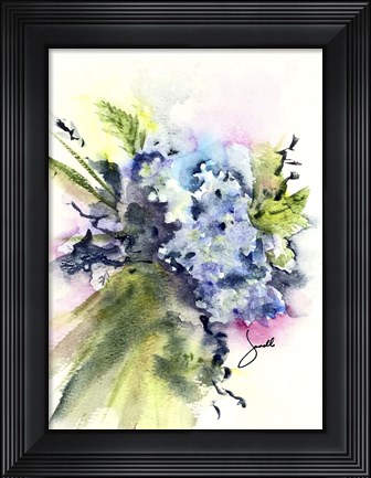 Framed Hydrangea Print