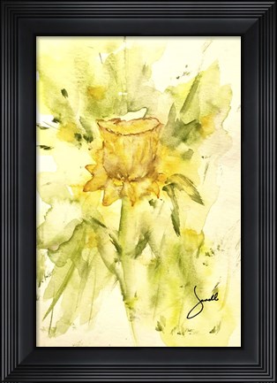 Framed Single Daffodil Print