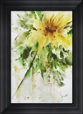 Framed Sunflower Print