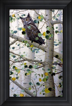 Framed Watchful Eyes Print