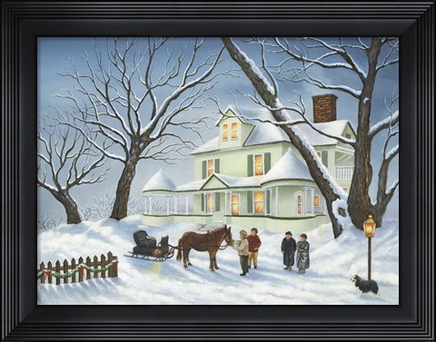 Framed Holiday Greetings Print