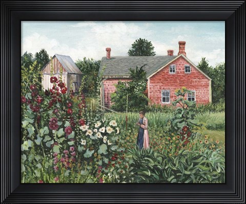 Framed Summer Blooms Print