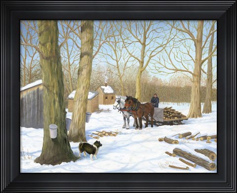 Framed Welcoming of Spring Print
