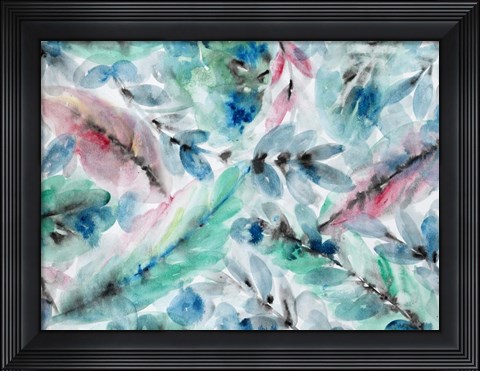 Framed Floral 3 Print