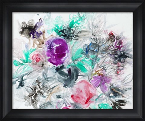 Framed Floral 5 Print