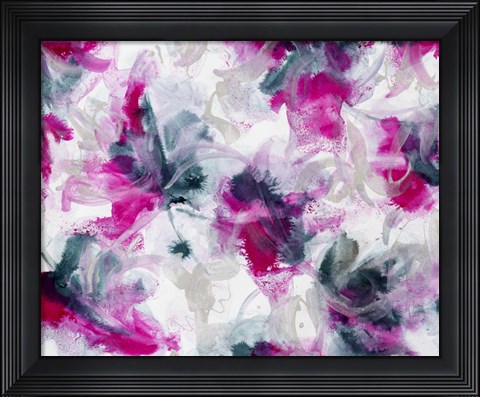 Framed Floral 9 Print