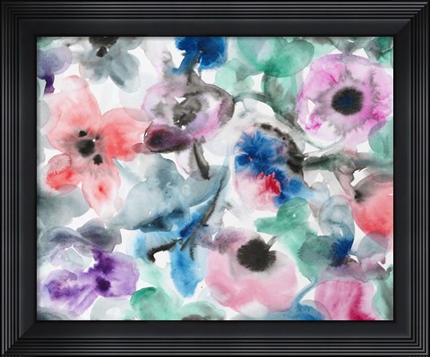Framed Floral 12 Print