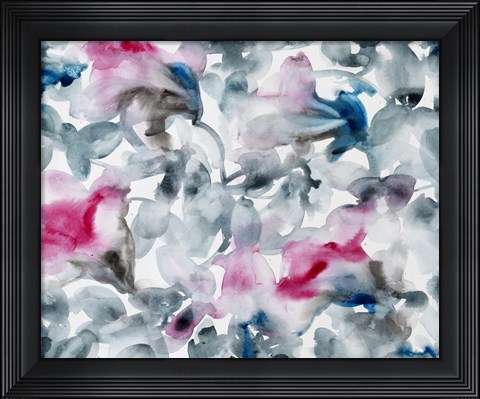 Framed Floral 17 Print