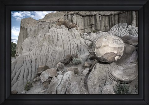 Framed Enter the Badlands 1 Print
