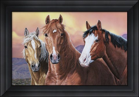 Framed Yella, Big Boy, Cadillac Print