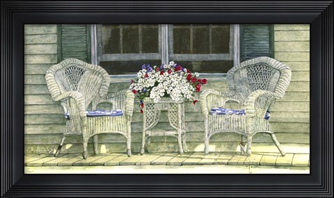 Framed Formal Sitting Print