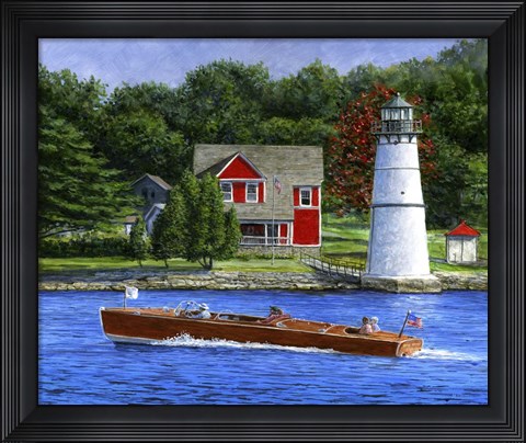 Framed Rock Island Classic Print