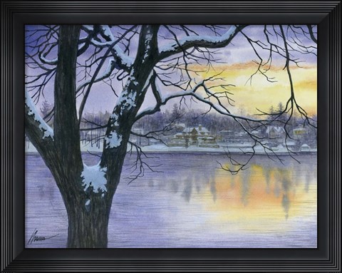Framed Winter Solstice Print