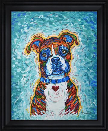 Framed Boxer Print