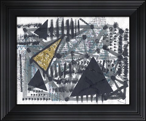 Framed Golden Triangle Print