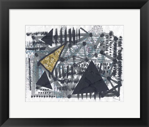 Framed Golden Triangle Print