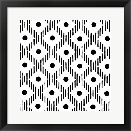 Framed Graphic Design II Print