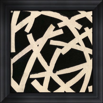 Framed Graphic Design IV Print