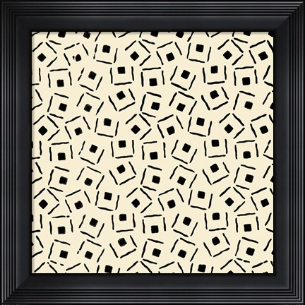 Framed Graphic Design VII Print