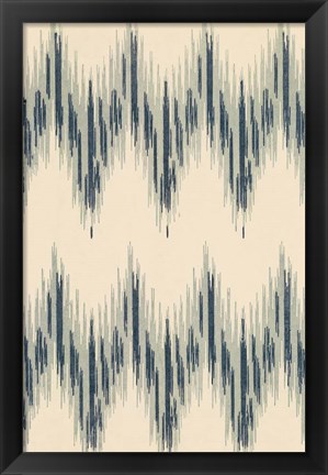 Framed Flame Stitch Motif II Print