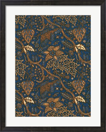 Framed Indonesian Batik II Print