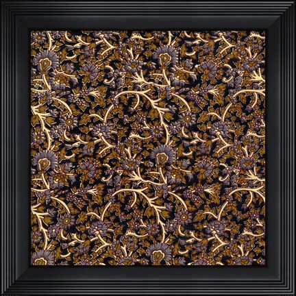 Framed Indonesian Batik VI Print