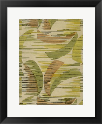 Framed Delicate Deco Pattern VII Print