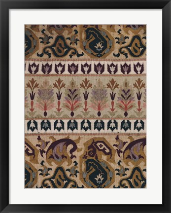 Framed Kilim Detail I Print