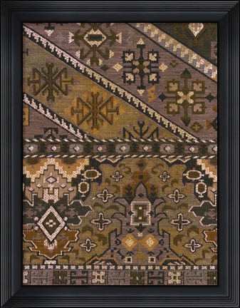 Framed Kilim Detail II Print