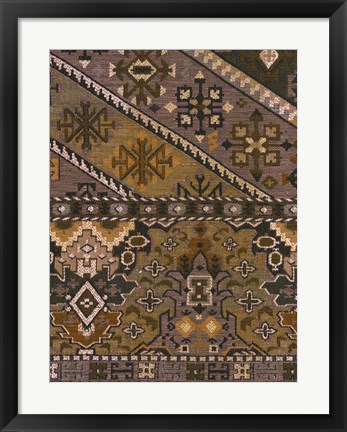 Framed Kilim Detail II Print