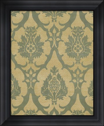 Framed Medallion Motif III Print