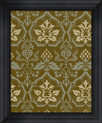 Framed Medallion Motif VI Print