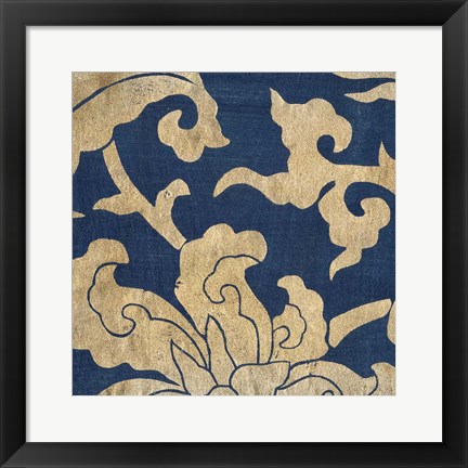 Framed Japanese Patterns VII Print