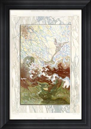 Framed Marble Varieties IV Print