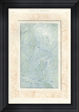 Framed Marble Varieties IX Print