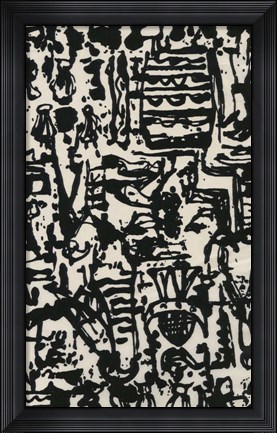 Framed Graphic Mod Abstract II Print