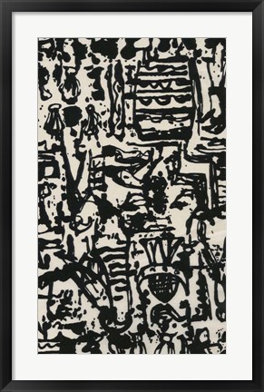 Framed Graphic Mod Abstract II Print