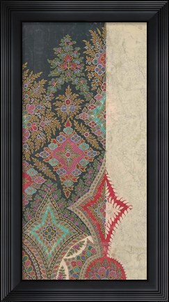 Framed Vintage Design Sketch VI Print