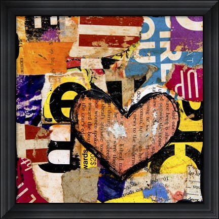 Framed Mixed Luv Print