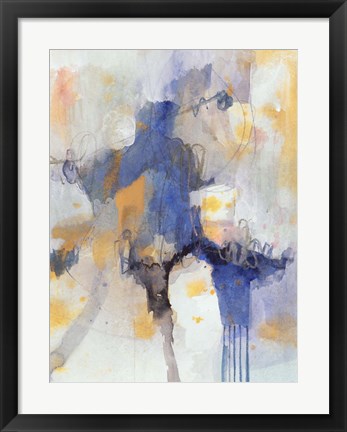 Framed Watercolor Tatter II Print