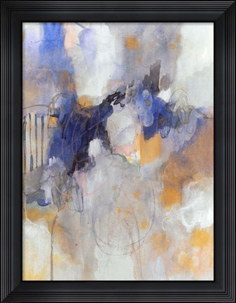 Framed Watercolor Tatter III Print