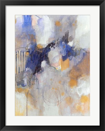 Framed Watercolor Tatter III Print