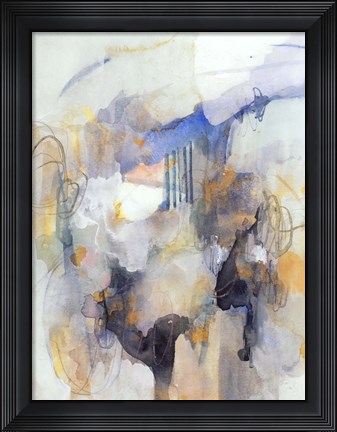Framed Watercolor Tatter IV Print