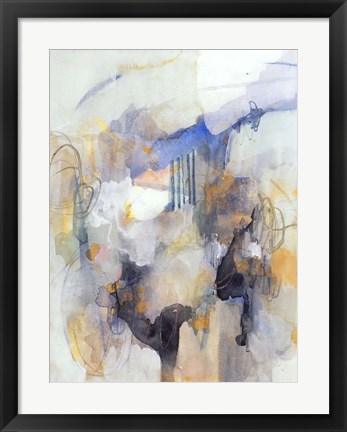 Framed Watercolor Tatter IV Print