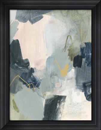 Framed Lago II Print