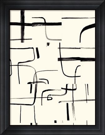 Framed Interface I Print