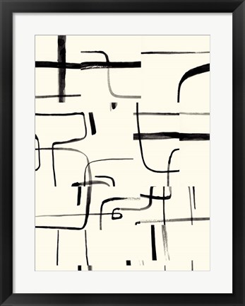 Framed Interface I Print