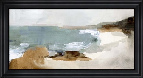 Framed Ocean Sigh IV Print