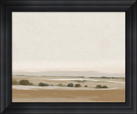 Framed Hazy Frontier I Print