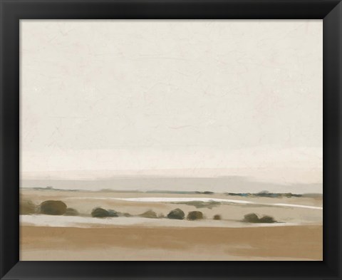 Framed Hazy Frontier I Print